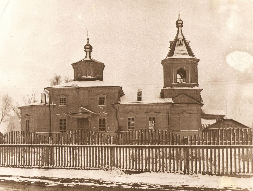 Верхняя Верея. Церковь Сергия Радонежского (старая). архивная фотография