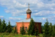 Церковь Покрова Пресвятой Богородицы в скиту Далмата Исетского - Чёрный Яр, урочище - Далматовский район - Курганская область