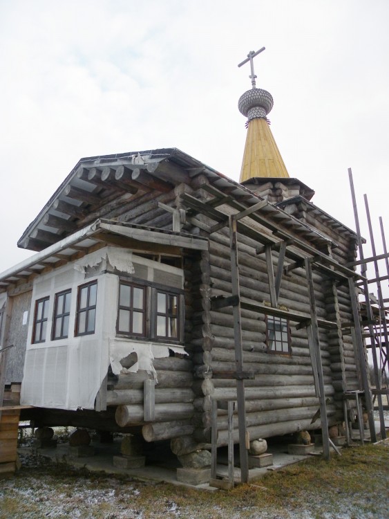 Церковь Феодора Стратилата, Малое Забородье (Ломоносовский район, Ленинградская область). документальные фотографии
