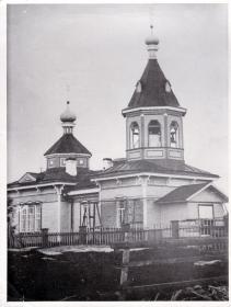 Рабочеостровск. Церковь Николая Чудотворца на острове Попове