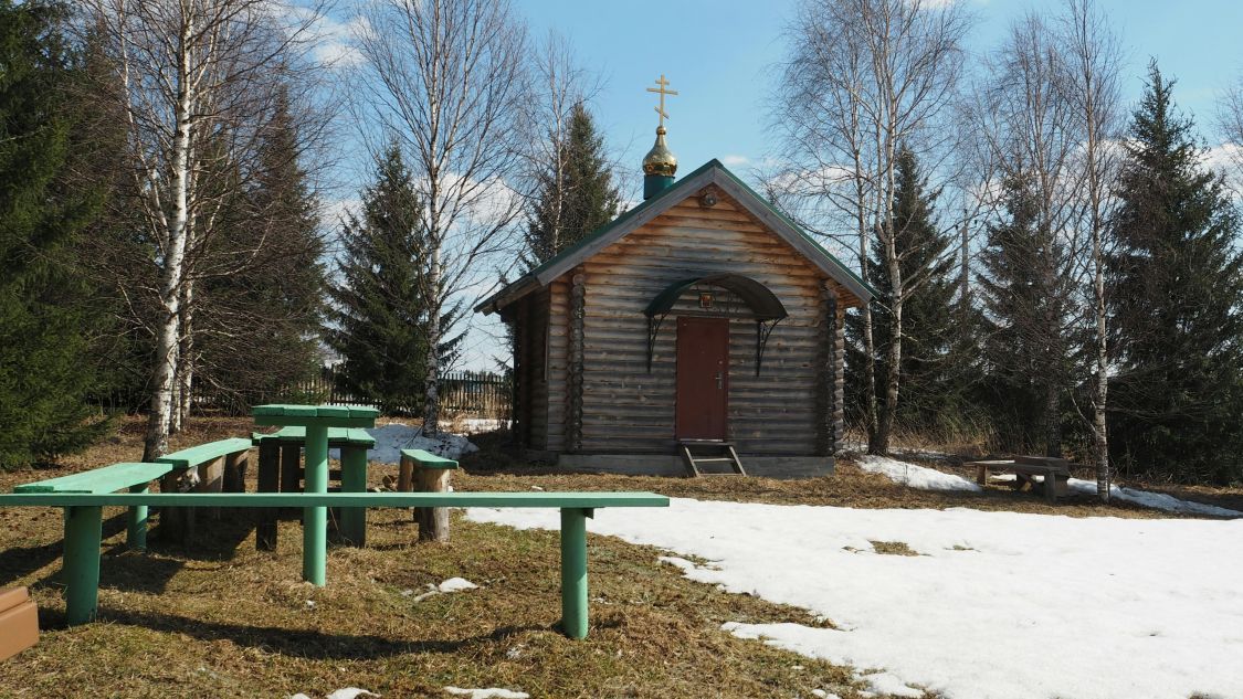 Неизвестная часовня, Пальники (Новоуральск (Новоуральский ГО), Свердловская область). фасады