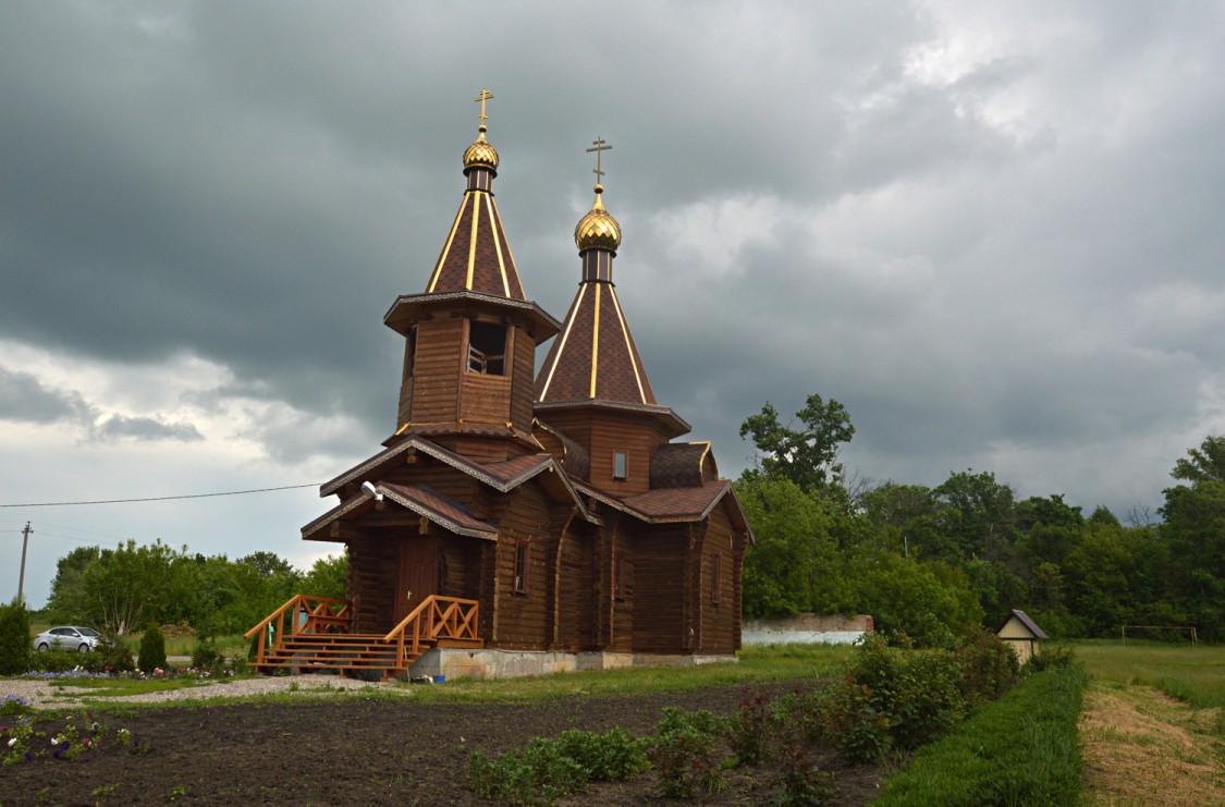 Щученские Пески. Церковь Димитрия Солунского. фасады