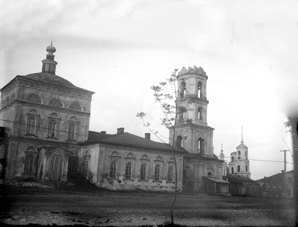 Скопин. Церковь Входа Господня в Иерусалим. архивная фотография