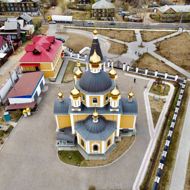 Собор Рождества Христова, Улан-Удэ (Улан-Удэ, город, Республика Бурятия). фасады, Вид с востока