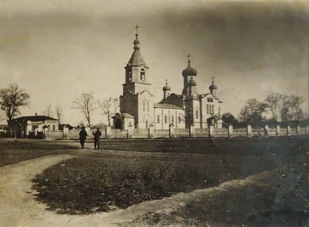 Церковь Вознесения Господня (старая), Камышеватская (Ейский район, Краснодарский край). архивная фотография, Фото 1930 года из фондов Ейского районного краеведческого музея