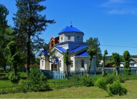 Глотовка. Церковь Всех Святых, в земле Российской просиявших (новая)