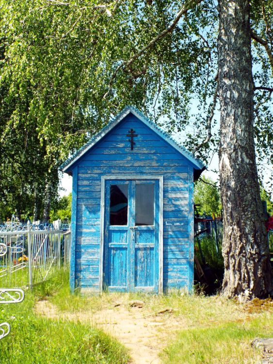 Неизвестная часовня (кладбищенская), Шармаши (Тюлячинский район, Республика Татарстан). фасады