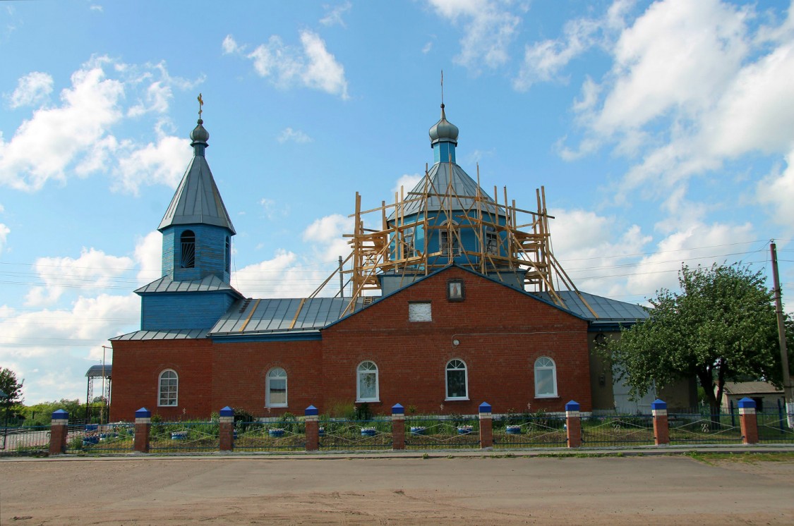 Козловка. Церковь Боголюбской иконы Божией Матери. фасады