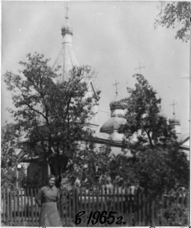 Зарванцы. Церковь Параскевы Сербской. архивная фотография, Частная коллекция. Фото 1965 г.