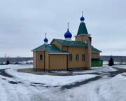 Церковь Троицы Живоначальной (новая), Вид с ЮВ<br>, Зарубино, Топкинский район, Кемеровская область