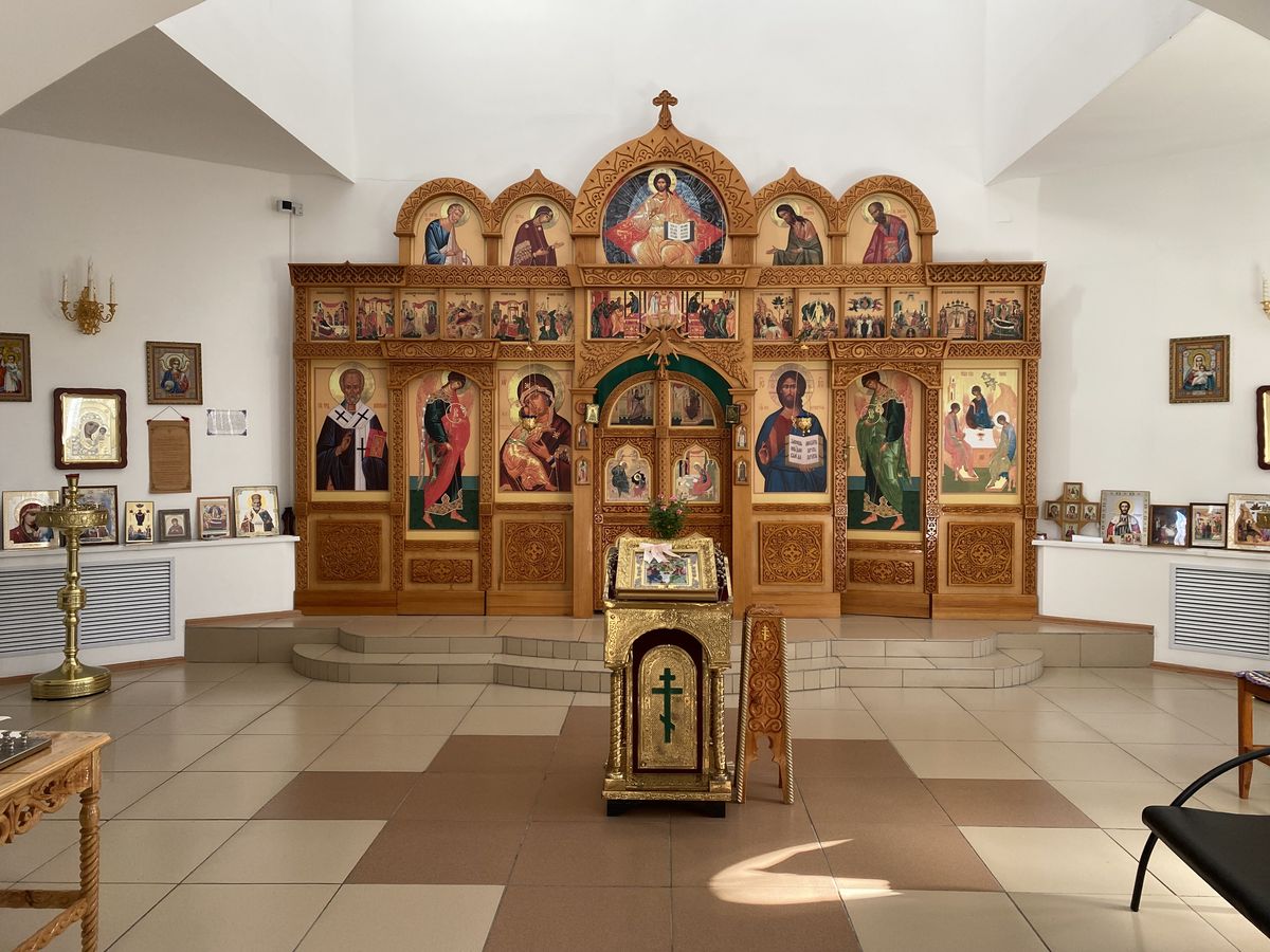 Церковь Троицы Живоначальной, Пача (Яшкинский район, Кемеровская область). интерьер и убранство