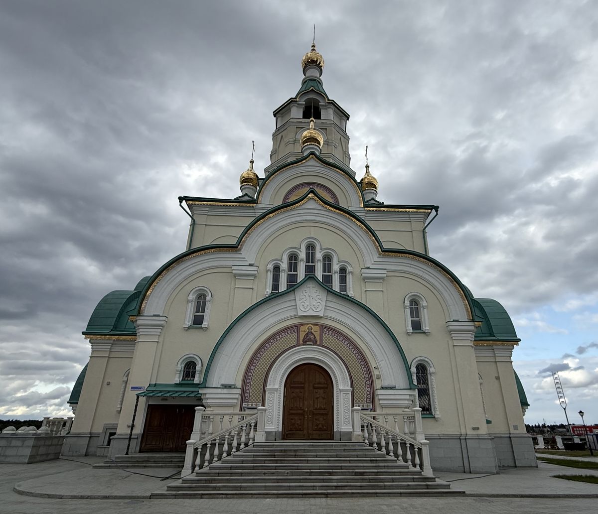 Церковь Татианы, Когалым (Когалым, город, Ханты-Мансийский автономный округ). фасады, Вид с юга