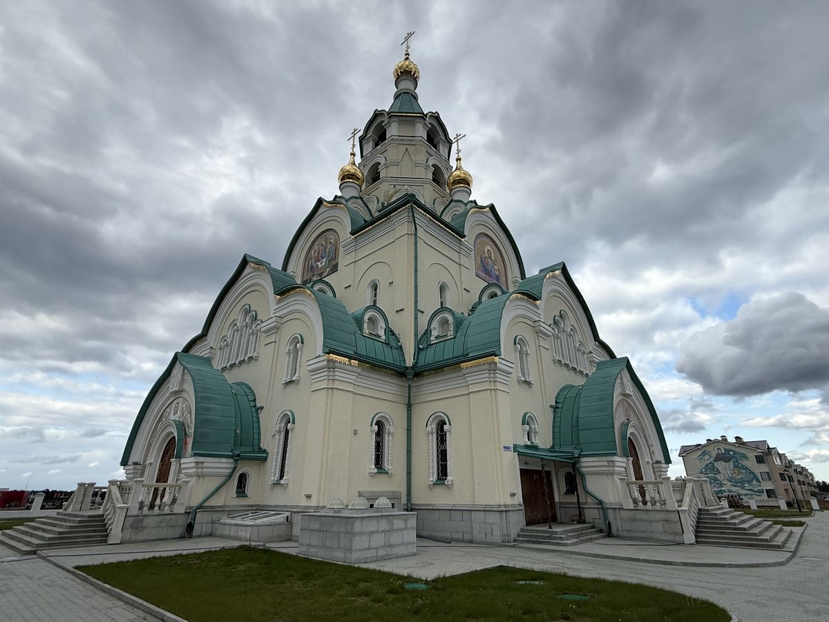 Церковь Татианы, Когалым (Когалым, город, Ханты-Мансийский автономный округ). фасады, Вид с юго-запада