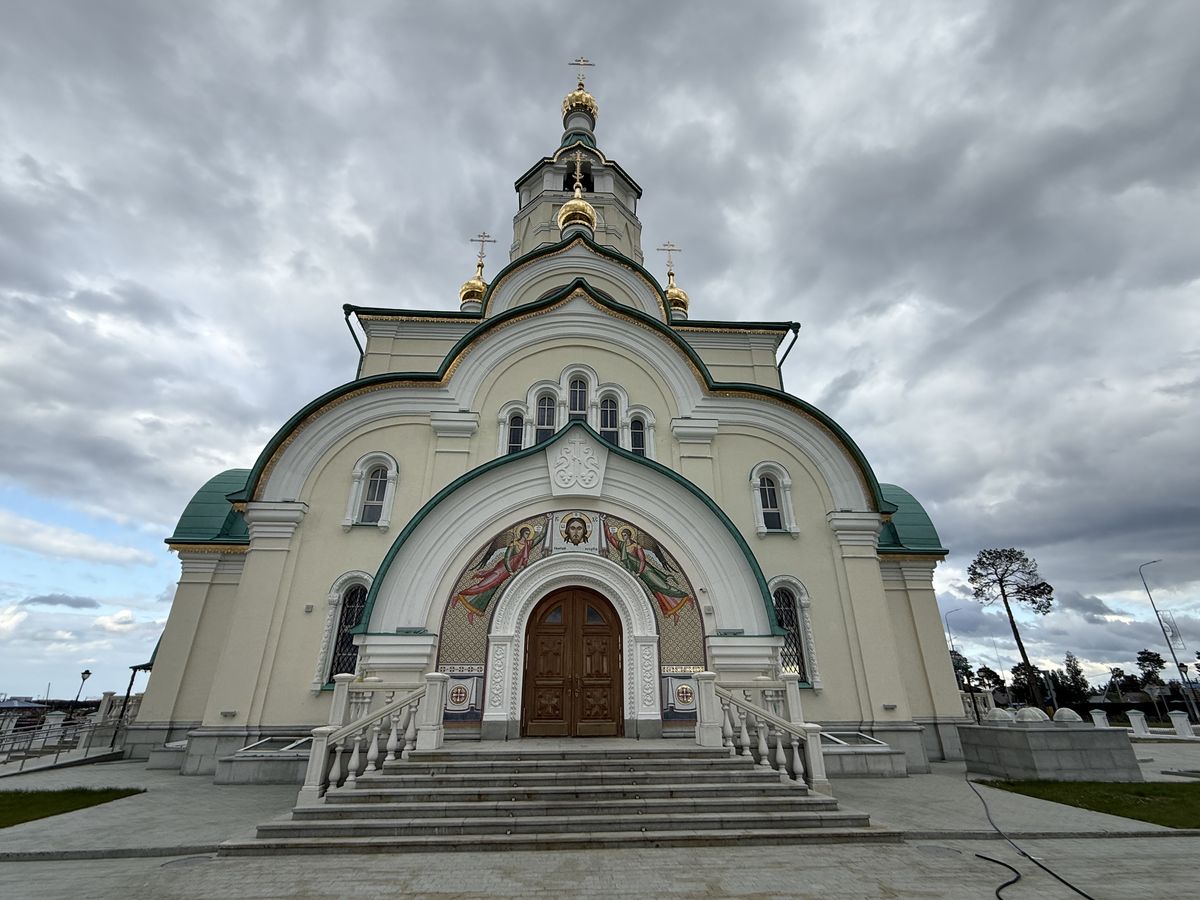 Церковь Татианы, Когалым (Когалым, город, Ханты-Мансийский автономный округ). фасады, Вид с запада