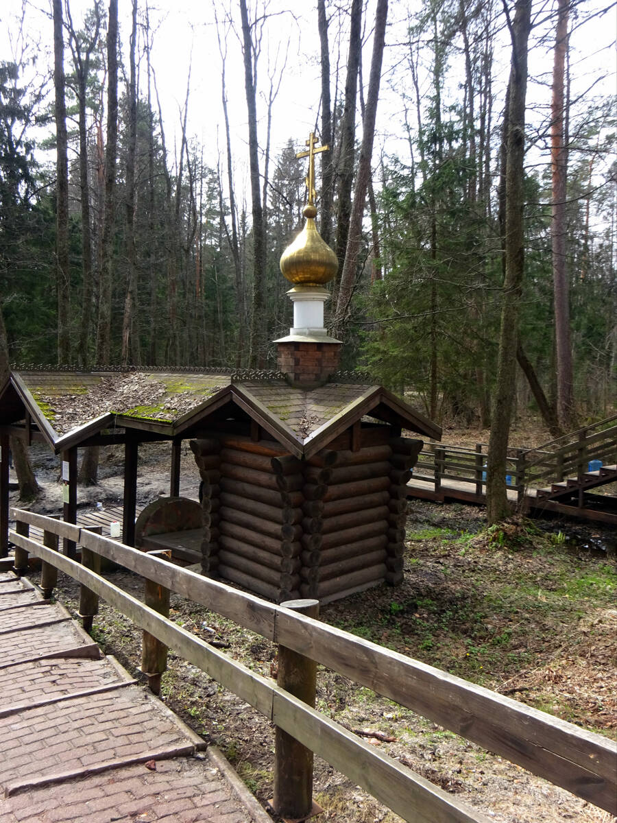 Часовня Георгия Победоносца, Анциферово (Орехово-Зуевский городской округ, Московская область). фасады