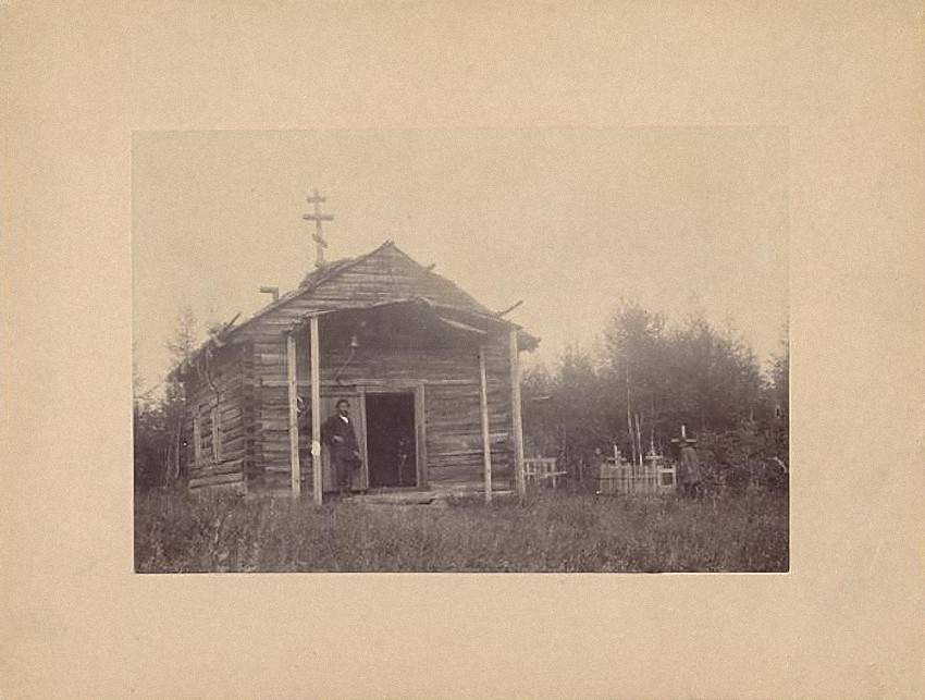 Неизвестная часовня, Гуга (Полины Осипенко им. район, Хабаровский край). архивная фотография, Фото конца XIX века из фондов Забайкальского краевого краеведческого музея имени А.К. Кузнецова