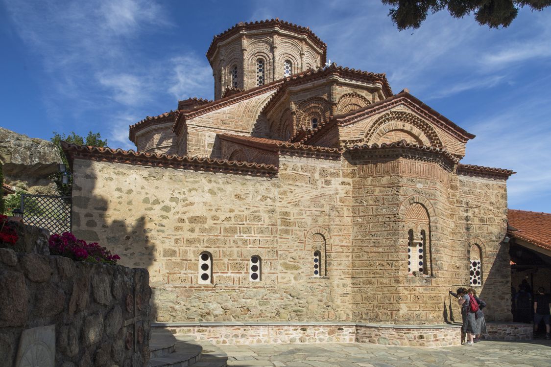 Метеоры (Μετέωρα). Спасо-Преображенский монастырь. Собор Спаса Преображения. фасады, Собор Спаса Преображения