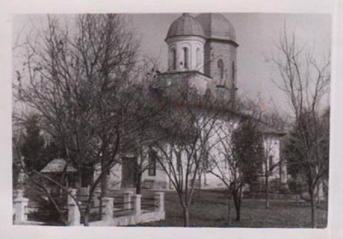 Церковь Успения Пресвятой Богородицы, 1-е Дечембрие (Илфов, Румыния). архивная фотография, Фото 1941 г. с аукциона e-bay.de