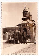 Церковь Троицы Живоначальной, Фото 1941 г. с аукциона e-bay.de<br>, Азуга, Прахова, Румыния