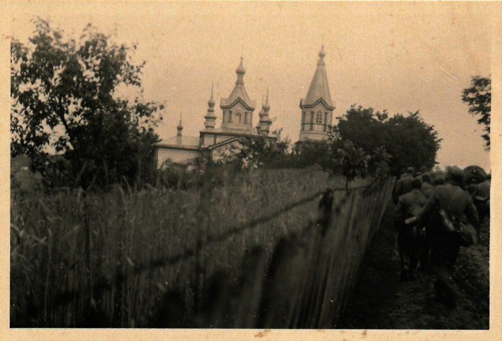 Церковь Симеона Столпника, Будки (Кременецкий район, Украина, Тернопольская область). архивная фотография, Фото 1941 г. с аукциона e-bay.de