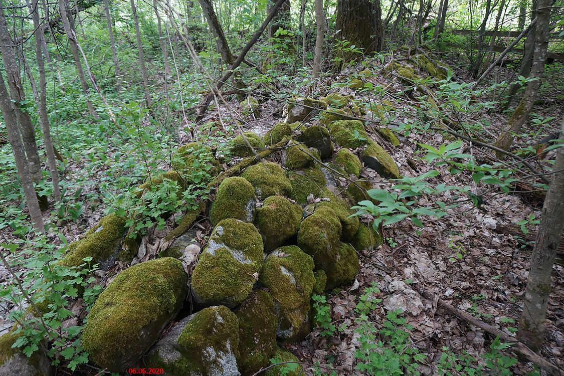 Церковь Вознесения Господня, Аграфенино (Сменково) (Удомельский городской округ, Тверская область). дополнительная информация, остатки ограды
