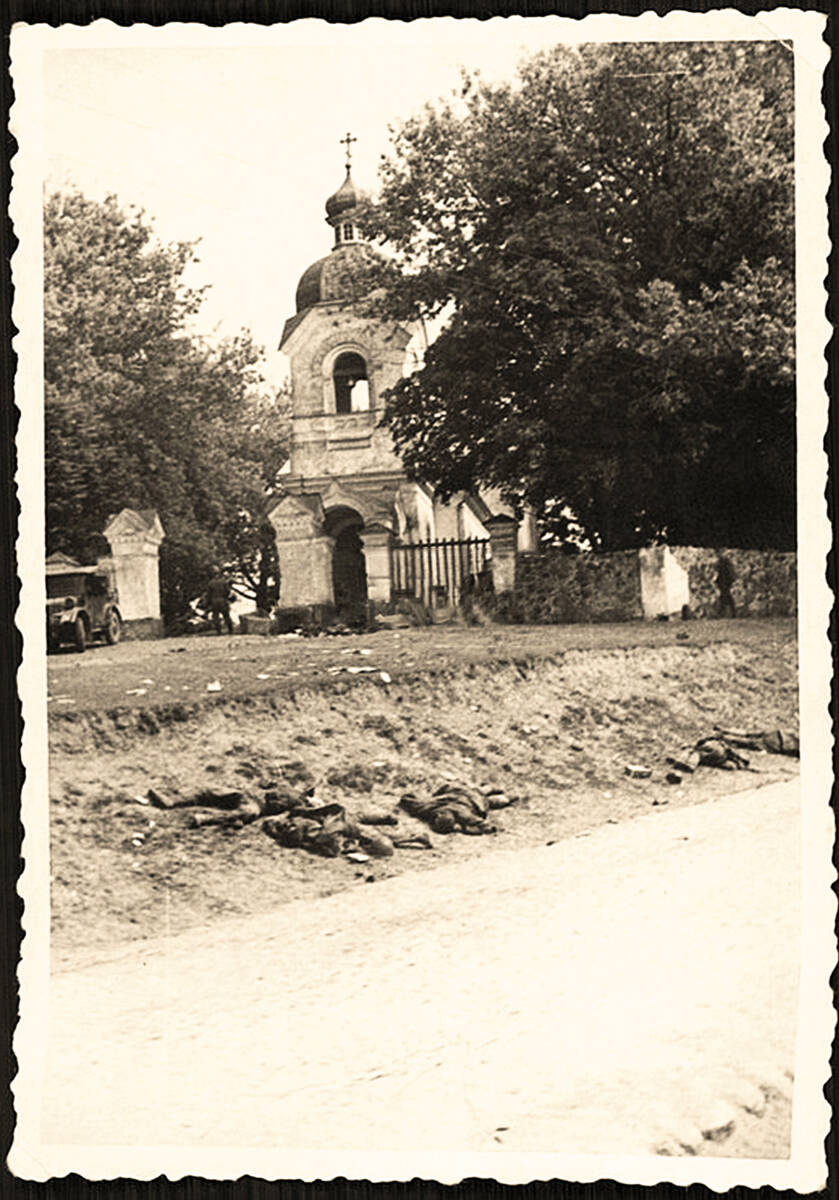 Церковь Николая Чудотворца, Озерница (Слонимский район, Беларусь, Гродненская область). архивная фотография, Фото 1941 г. с аукциона e-bay.de