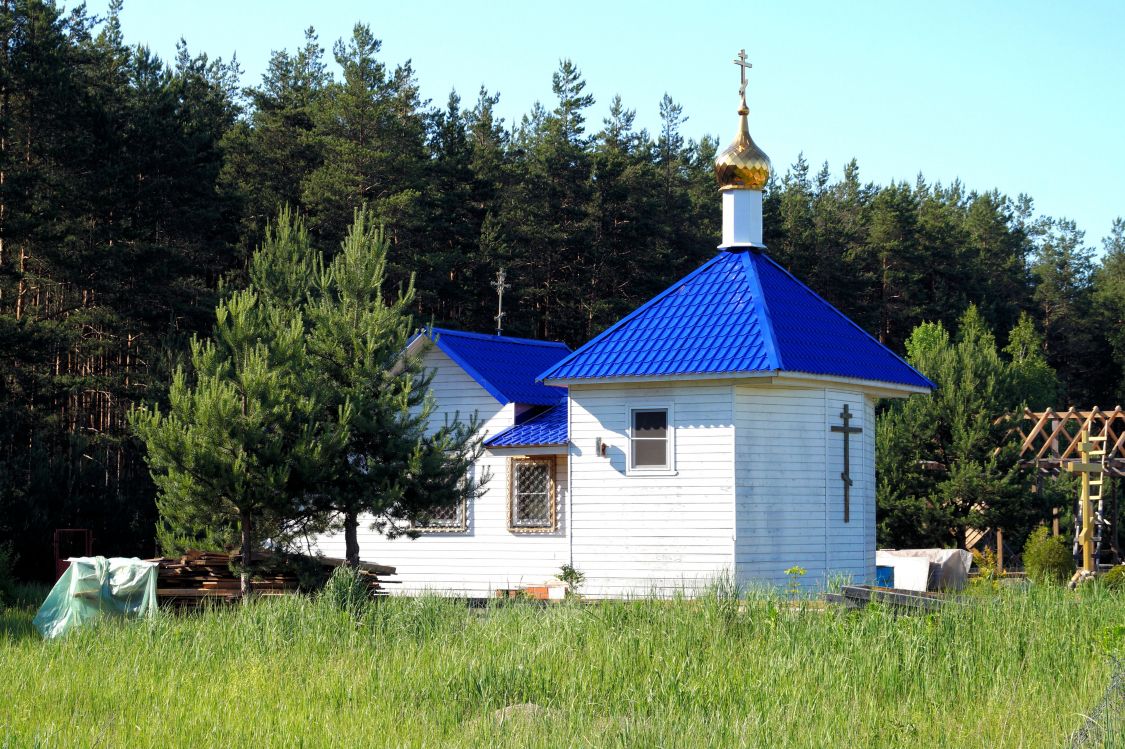 Церковь Иверской иконы Божией Матери, Соповские Землянки (Киржачский район, Владимирская область). фасады, Вид с юго-востока