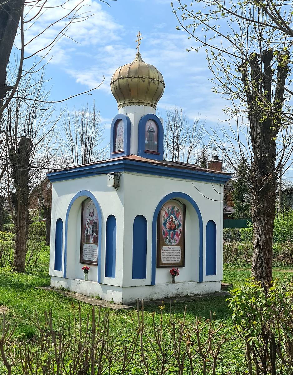 Вид с северо-востока, фасады. Часовня Благовещения Пресвятой Богородицы, Ногинск (Богородский городской округ, Московская область)