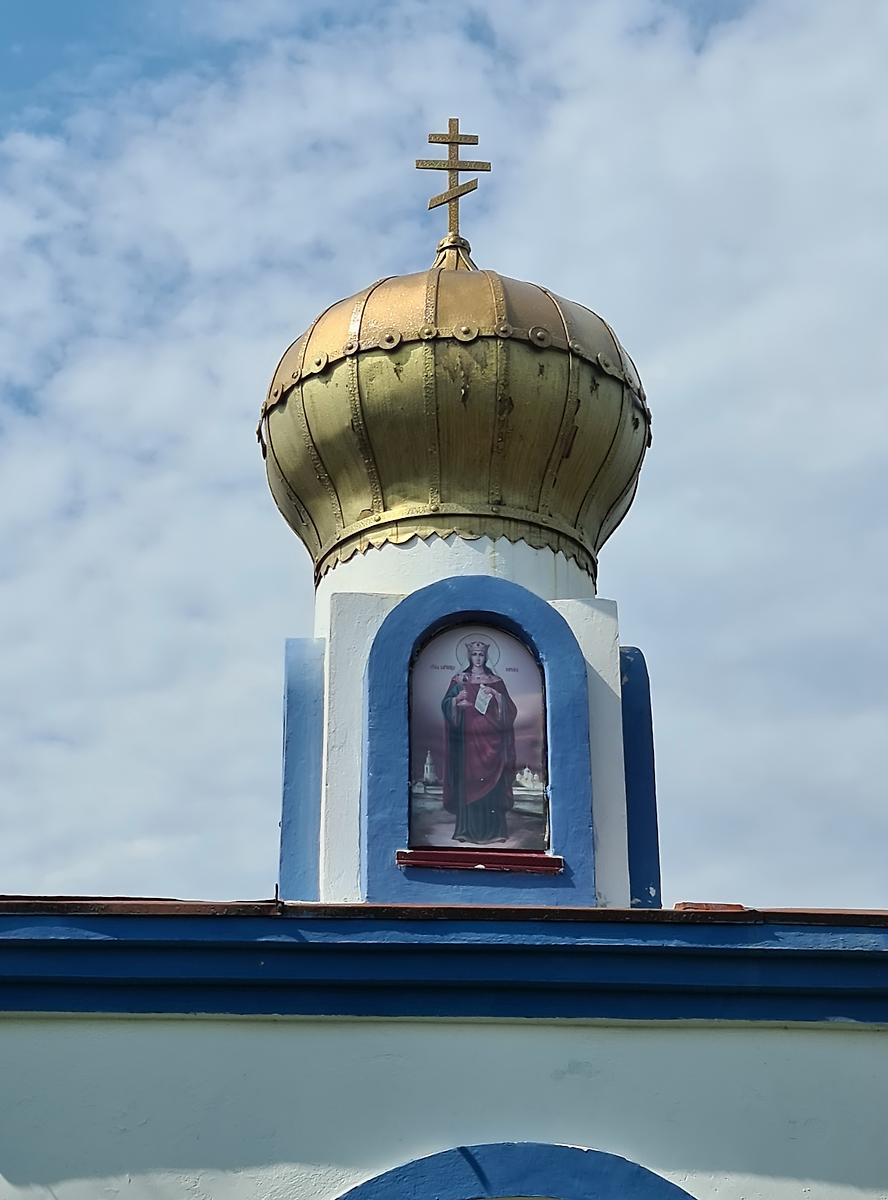 Вид с востока, архитектурные детали. Часовня Благовещения Пресвятой Богородицы, Ногинск (Богородский городской округ, Московская область)