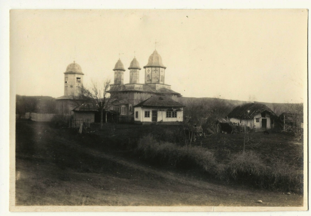 Церковь Николая Чудотворца, Бичештий-де-Сус (Вранча, Румыния). архивная фотография, Фото 1941 г. с аукциона e-bay.de