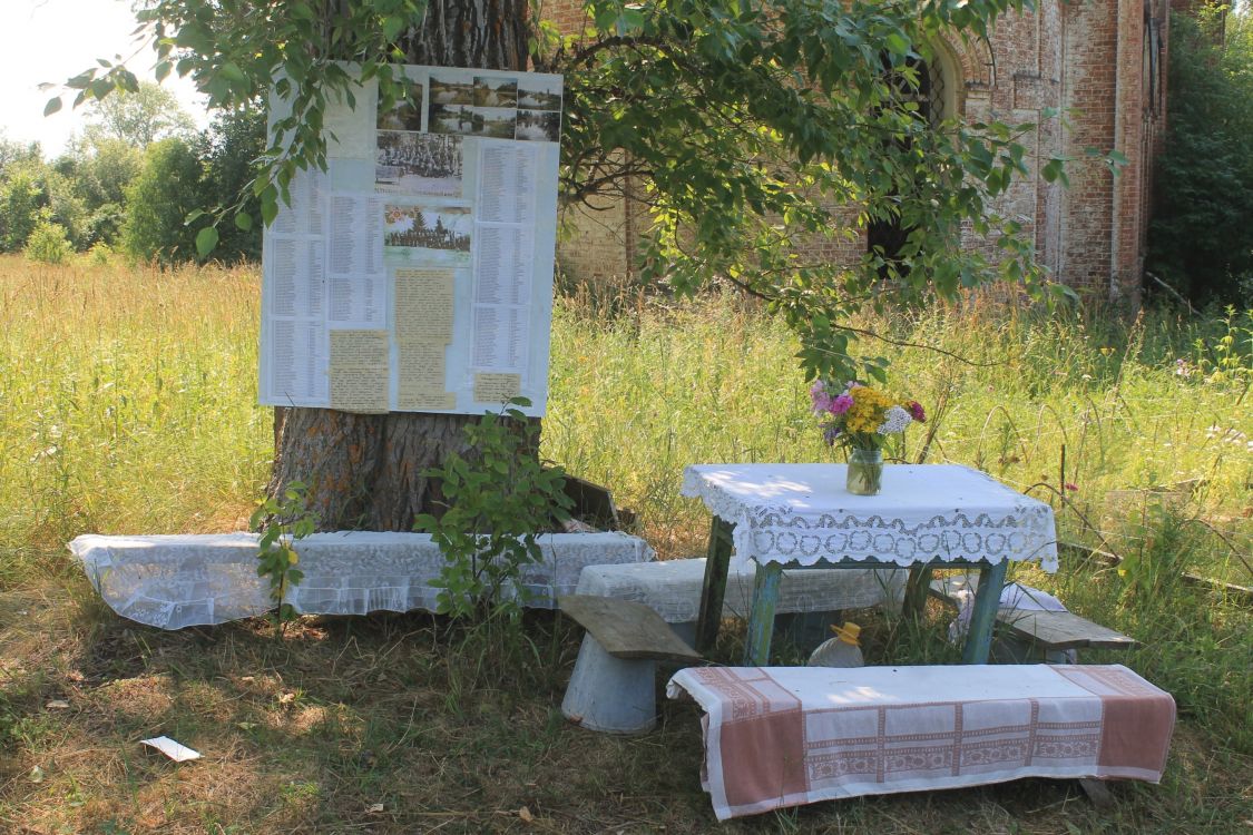Церковь Иоанна Милостивого, Чистопереволока (Большесосновский район, Пермский край). дополнительная информация, Мемориальная площадка при храме