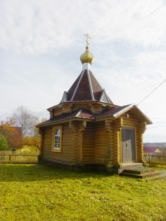 Перестово. Часовня Тихвинской иконы Божией Матери. фасады