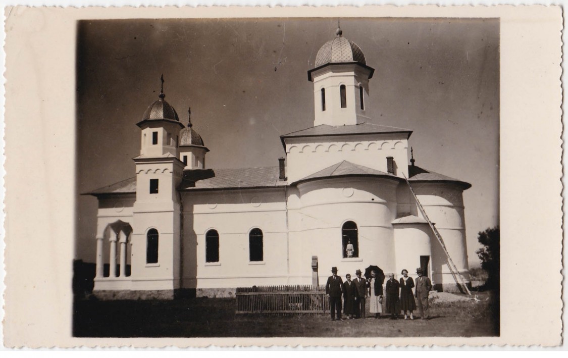 Церковь Михаила и Гавриила Архангелов, Брустури (Нямц, Румыния). архивная фотография, Частная коллекция. Фото 1930-х годов