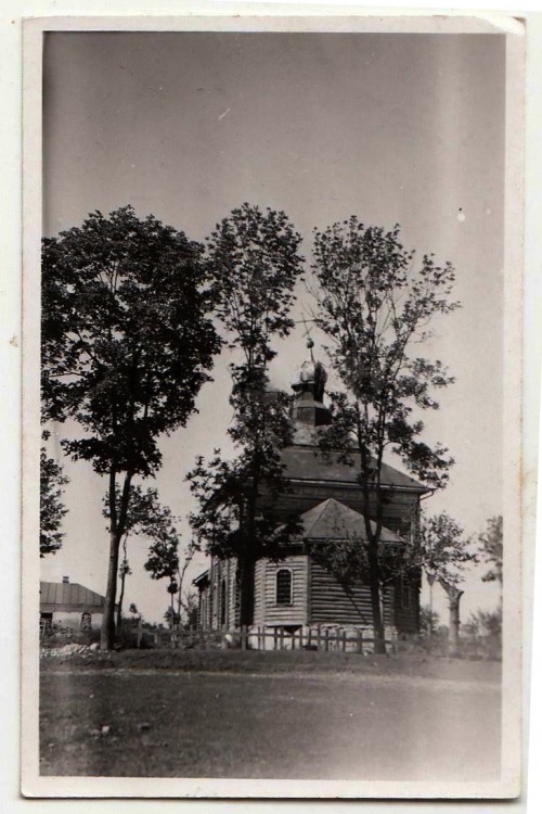 Церковь Тихона Задонского (старая), Чистая Поляна (Рамонский район, Воронежская область). архивная фотография, Фото 1942 г. с аукциона e-bay.de