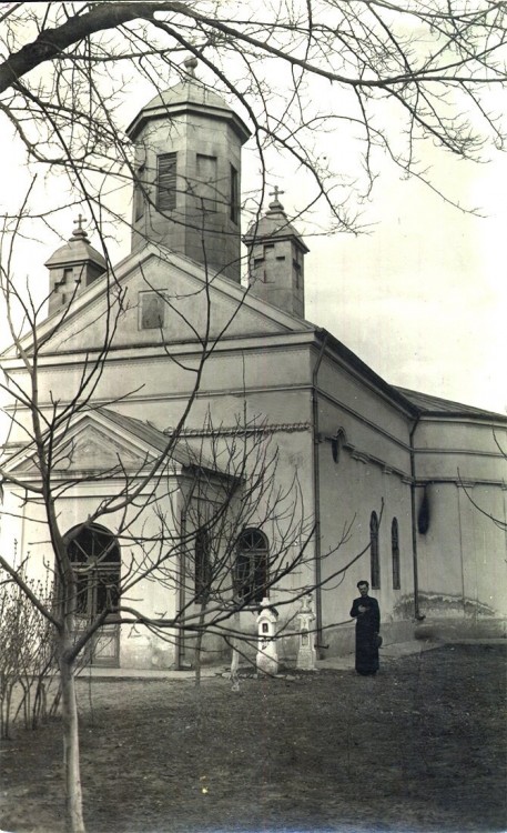 Церковь Параскевы, Бэдуляса (Телеорман, Румыния). архивная фотография, Частная коллекция. Фото 1950 г.