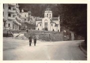 Церковь Спаса Преображения, Фото 1941 г. с аукциона e-bay.de<br>, Бэиле-Эркулане, Караш-Северин, Румыния