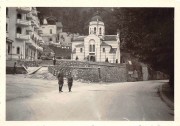Церковь Преображения Господня, Фото 1941 г. с аукциона e-bay.de<br>, Бэиле-Эркулане, Караш-Северин, Румыния