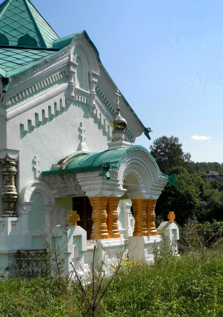 Часовня Михаила Архангела, Ленинская Слобода (Кстовский район, Нижегородская область). архитектурные детали