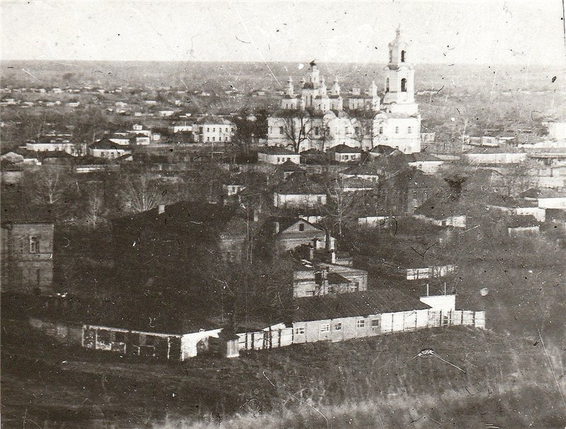 Церковь Успения Пресвятой Богородицы, Борисовка (Борисовский район, Белгородская область). архивная фотография, Успенская пятипрестольная церковь, каменная, 1738 г. постройки