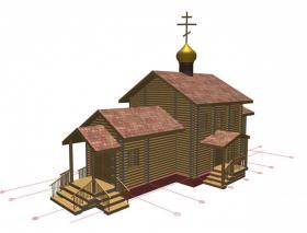 Ува. Церковь Покрова Пресвятой Богородицы (строящаяся)