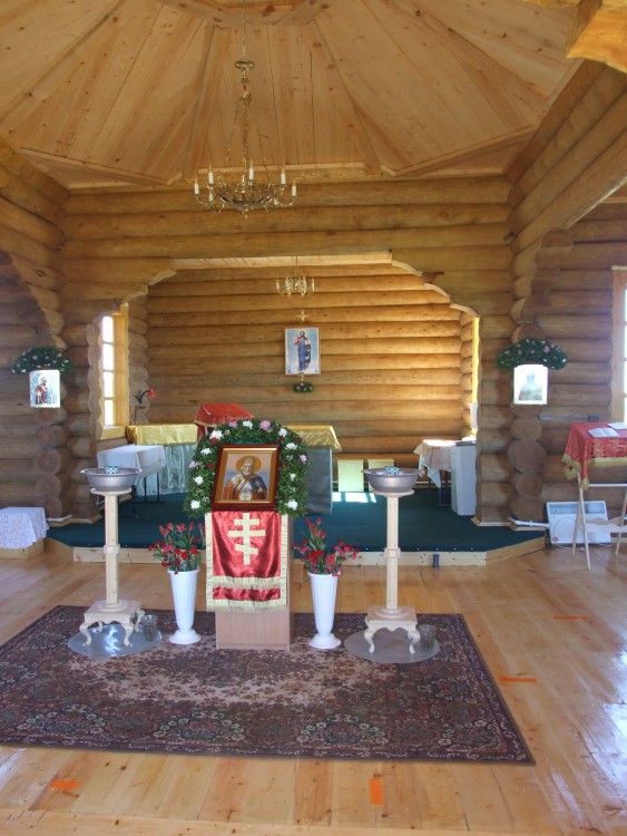 Церковь Николая Чудотворца, Шотова (Пинежский район, Архангельская область). интерьер и убранство