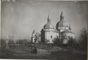 Церковь Успения Пресвятой Богородицы, Фото 1918 г. с аукциона e-bay.de<br>, Викову-де-Сус, Сучава, Румыния