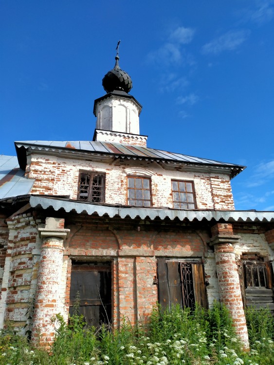 Церковь Преображения Господня, Шишкино (Судиславский район, Костромская область). архитектурные детали, основной объем