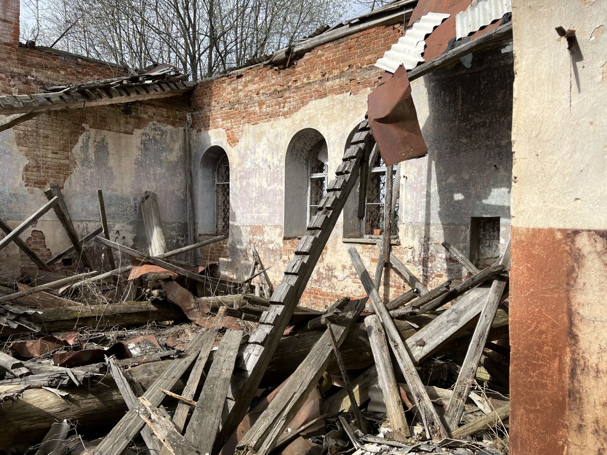 Церковь Троицы Живоначальной, Замерье (Судиславский район, Костромская область). интерьер и убранство