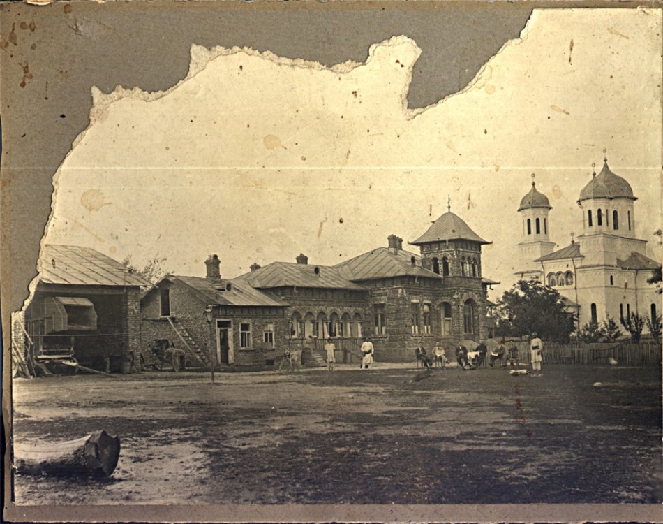 Церковь Николая Чудотворца, Выртоапеле-де-Сус (Телеорман, Румыния). архивная фотография, Частная коллекция. Фото 1910-х годов