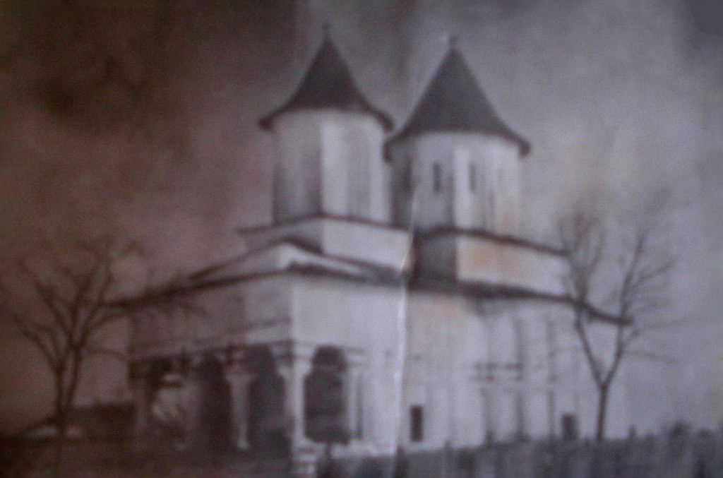 Церковь Вознесения Господня, Груйца (Долж, Румыния). архивная фотография, Частная коллекция. Фото 1960-х годов