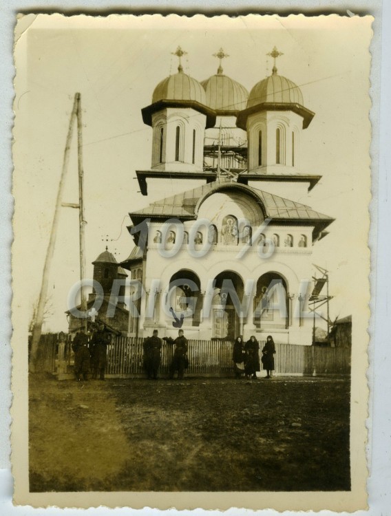 Церковь Николая Чудотворца, Гура-Окницей (Дымбовица, Румыния). архивная фотография, Фото 1941 г. с аукциона e-bay.de