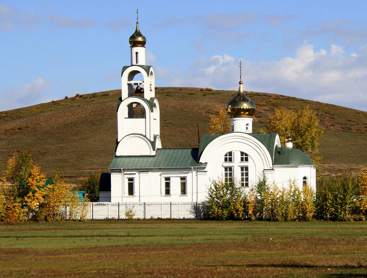 Церковь Владимира равноапостольного, Туран (Туран, город, Республика Тыва). фасады, Южный фасад церкви