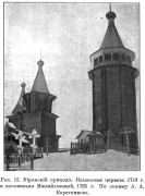 Колокольня Юромо-Великодворского погоста, Известия ИАК 1911 http://www.library.chersonesos.org/showsection.php?section_code=2<br>, Юрома, Лешуконский район, Архангельская область