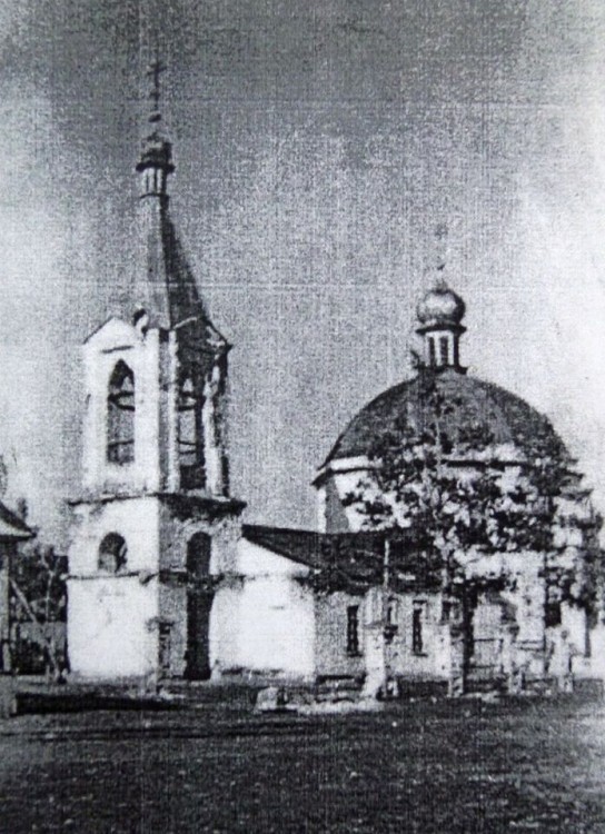 Церковь Рождества Христова (старая), Мулловка (Мелекесский район, Ульяновская область). архивная фотография, Фото нач. 20 в., источник: Историко-культурный фонд Мелекесъ